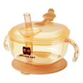 thumbnail image 2 of Tazón de succión,Tazón de comida para bebé con báscula transparente de 300 ml para 6 meses,Tazón de merienda Tazón de sopa y arroz para bebés,Tazón de succión multifunción para, 2 of 9