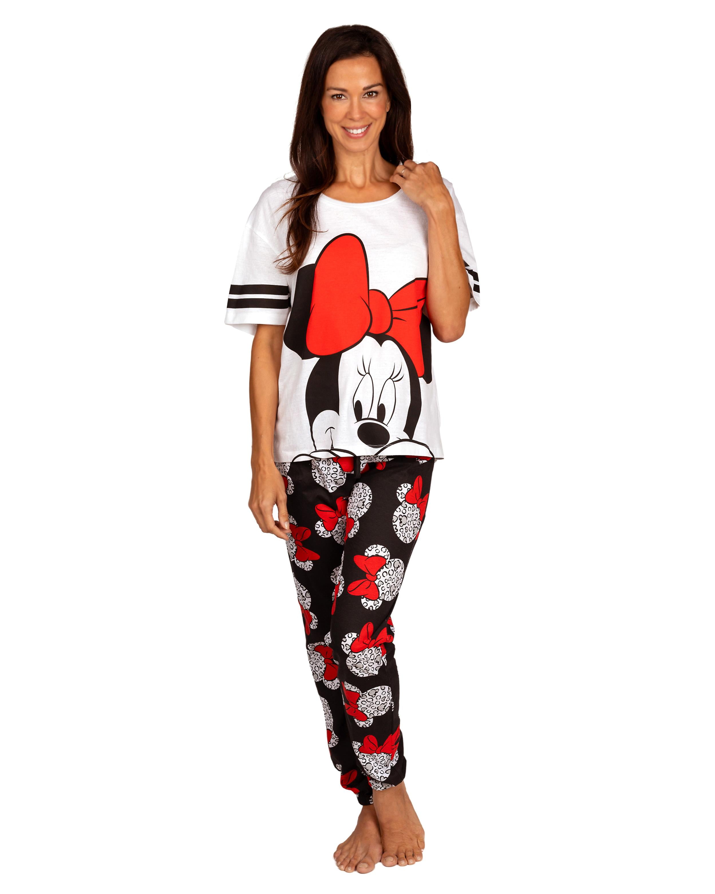 Disney Womens Two-Piece Pajama Set, Female, Minnie Mouse, Size: Large -  Walmart.com