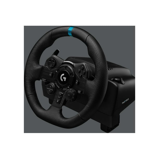 Logitech G923 TRUEFORCE : Volant De Course, Pédales et Boite de Vitesse