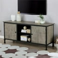 thumbnail image 4 of Furniture of America Ronda Industrial Wood 60-Inch TV Stand in Gray, 4 of 9