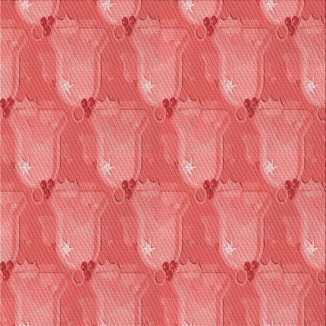 Ahgly Company Tapis de Zone Carré Lavable en Machine Rouge Rubis Transitionnel, 4 Pieds Carré