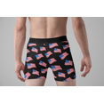 thumbnail image 3 of Fun Boxer Briefs for Men American Flags All Over Underwear, 3 of 7