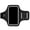 Black, variant on Universal Armband for Cycling Running Hiking Sports Secure Phone Holder Adjustable Strap Reflective Design Sweatproof