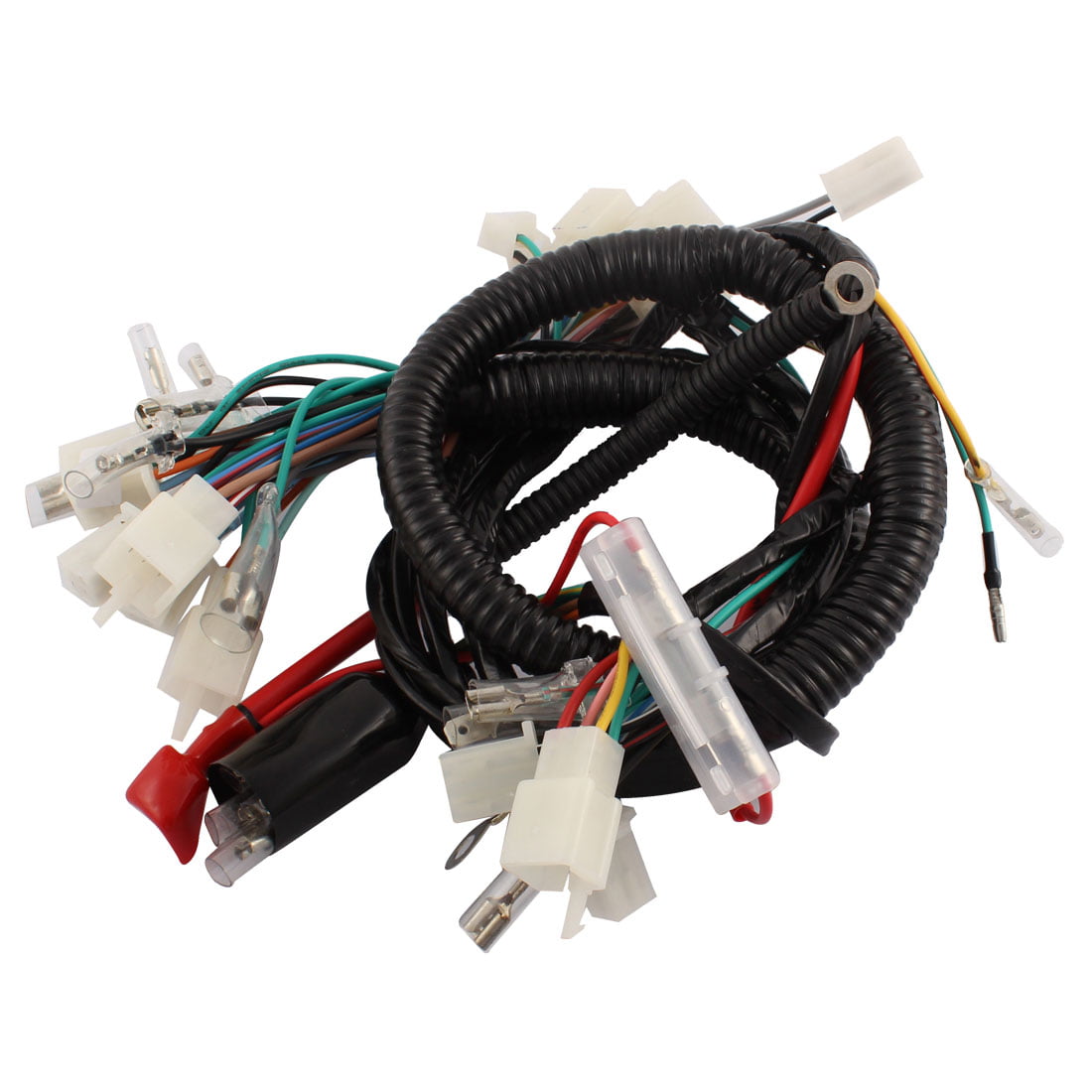Unique Bargains Motorcycle Ultima Complete System Electrical Main Wiring  Harness for CG125 - Walmart.com Harley Generator Wiring Diagram Walmart.com