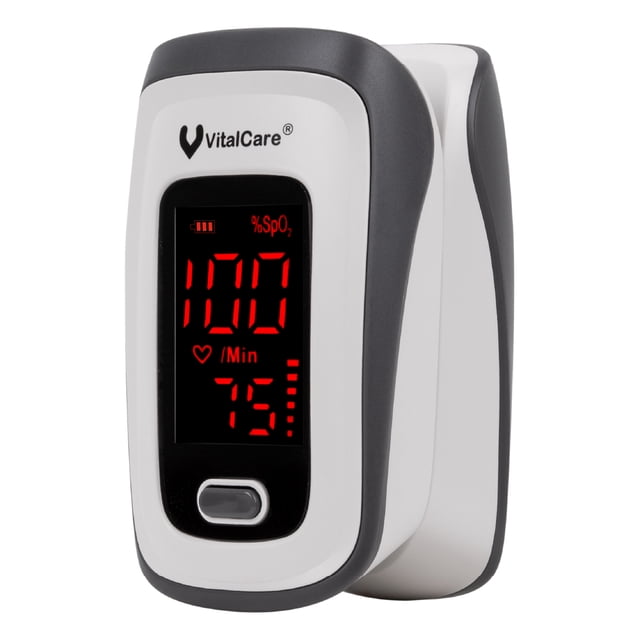 Oxímetro De Pulso Con Estuche y Baterías - VitalCare JPD-500E