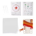 thumbnail image 3 of Embroidery Kit, Soft Embroidery Teaching Kit Sewing Accessories Maple Leaf Embroidery Tools  For Most People Of The Right Age, 3 of 8