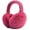 Rose Red, variant on Foldable Ear Muffs for Women Cold Weather Fluffy Earmuffs Winter Warm Headband Cute Slouchy Ear Warmers