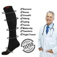 thumbnail image 2 of Extreme Fit Women's Compression Socks, 3 Pack - Made for nurses, travel, pregnancy, foot aches, and running, 2 of 4