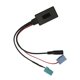 thumbnail image 3 of Car Stereo BT 5.0 Audio Music Adaptador Llamada telefónica Manos libres AUX-IN ISO 6Pin Reemplazo para Renault Radio Updatelist Abanopi Adaptador, 3 of 6