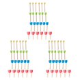 thumbnail image 1 of Transemion 24Pcs/Set Sponge Painting Brush Wooden Handle Nursery Drawing Tools 3Set, 1 of 6