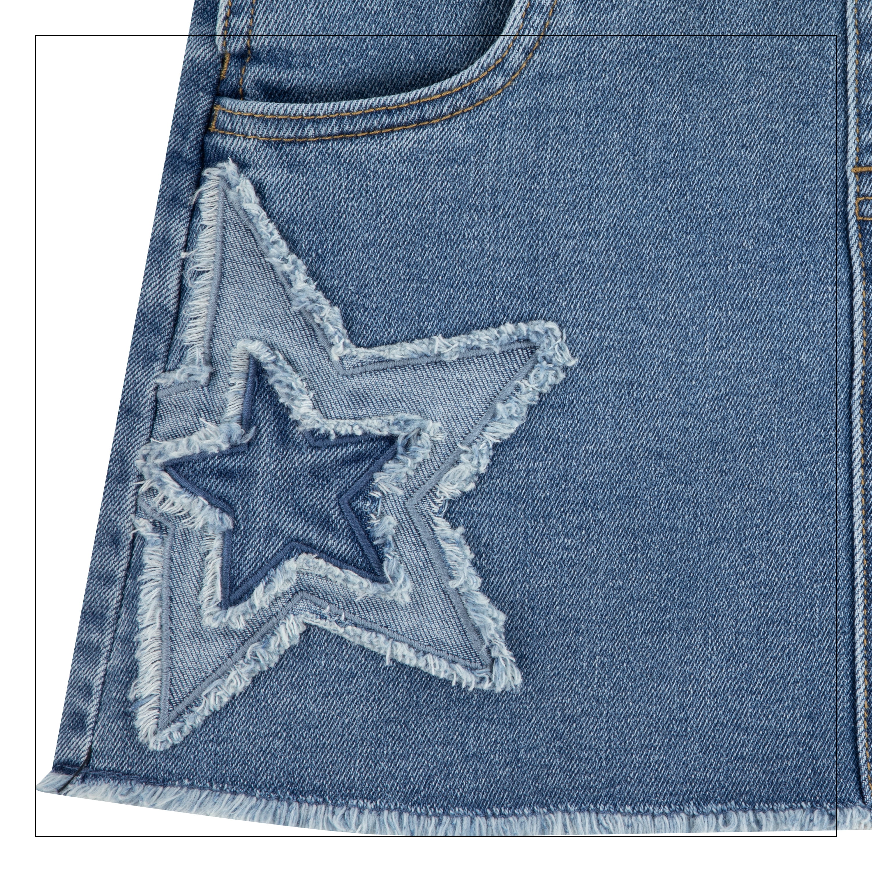 Levi's Girls Fray Edge Skirtall, Sizes 7-16