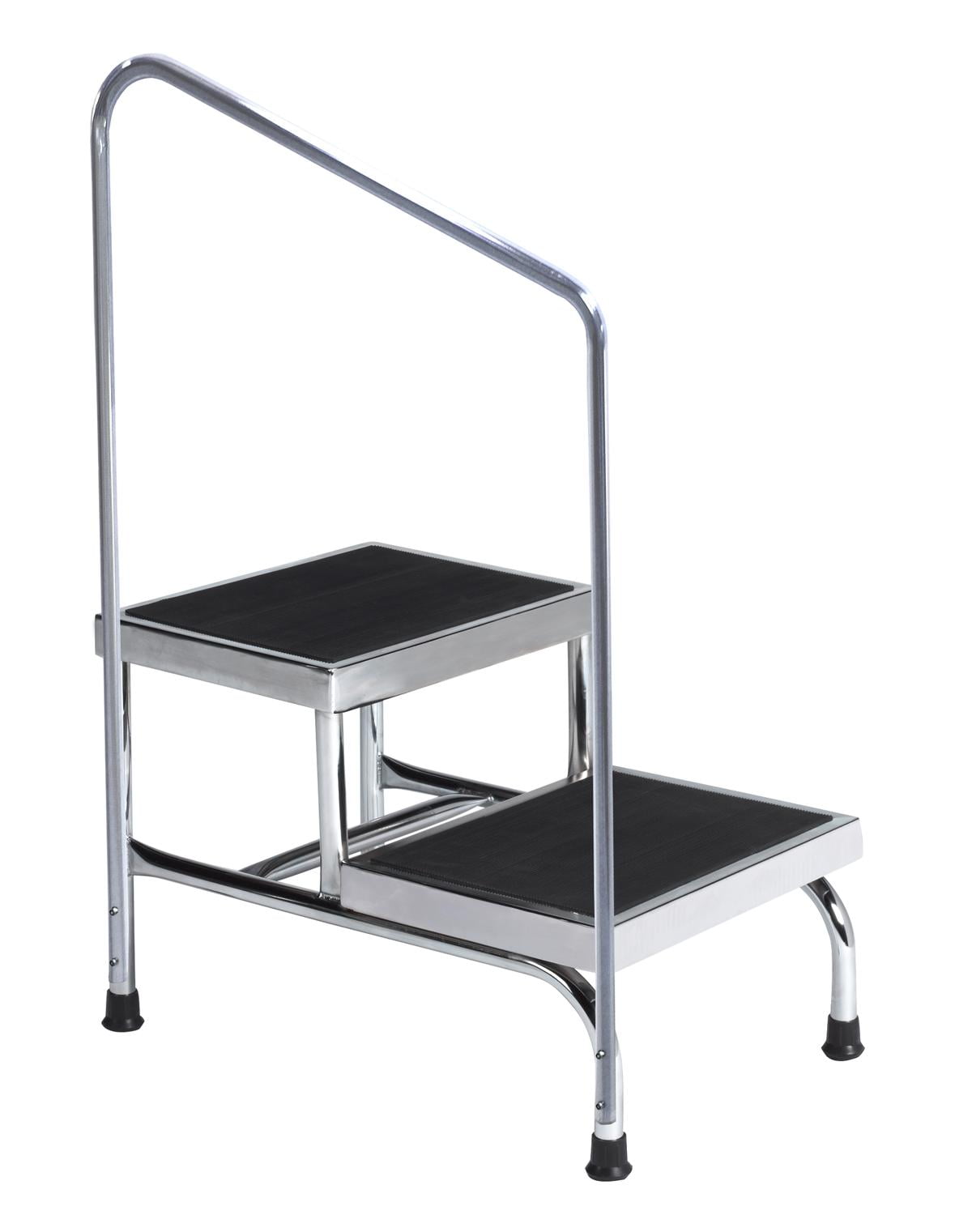 The Brewer Company Double Step Stool w/ Handrail - 2 Step, Each - Model 31220 - Walmart.com