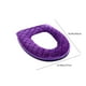 thumbnail image 5 of Funda de inodoro bordada con cremallera, diseño bonito, para uso doméstico, fácil instalación, material suave, decoración elegante, estilo moderno, funda lavable, accesorio de baño. Blahzhy, 5 of 9