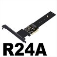 thumbnail image 5 of Tarjeta Adaptadora de Unidad de Estado Sólido SSD PCIe 5.0 X4 A M.2 NVME con Soporte Gen5 M.2 2280 22110 Convertidor NVMe A PCI-e 4x, 5 of 5