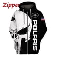 thumbnail image 4 of Nueva sudadera con cremallera para hombre de la marca Polaris Racing RZR Neutral Dirt Bike Snowmobile Jersey para exteriores Chaqueta informal para hombre Envío gratis, 4 of 4