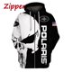 thumbnail image 5 of Nueva sudadera con cremallera para hombre de la marca Polaris Racing RZR Neutral Dirt Bike Snowmobile Jersey para exteriores Chaqueta informal para hombre Envío gratis, 5 of 5