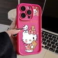 thumbnail image 5 of Sanrio Melody-funda de silicona para teléfono móvil, carcasa con dibujos animados de Hello Kitty, Lady Girl, Y2K, para iPhone 14, 15, 11, 12, 13 Pro Max, XR, XS, 7, 8 Plus, SE2, 5 of 5