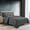 Dark Grey, variant on Kathy Ireland Cool Max 6 Piece Ultra Soft Sheet Set