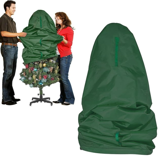 Décorations de Noël Extérieures Rangement Textile Maison Sac de Rangement pour Arbre de Noël Matériau Résistant aux Déchirures pour une Durabilité Supplémentaire Sac pour Arbre de Noël Housse pour Arbre de Noël Supporte jusqu'à 6 Pieds Arbres Assemblés