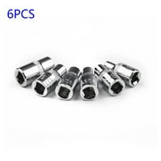 6Pc 1/4 Inch Torx Star Female Bit E Socket Set E4 E5 E6 E7 E8 E10 Hand Tools