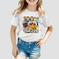 thumbnail image 3 of YUEHUA 100 Days of School Shirt for Toddler Boys Girls Kindergarten School Celebration Student T-Shirt 3-7 Years, 3 of 5
