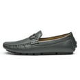 thumbnail image 2 of Bruno Marc Mens Comfort Casual Shoes Driving Penny Slip On Loafers Boat Shoes Hugh-01 Grey Size 14, 2 of 7