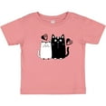 thumbnail image 3 of Inktastic Valentines Day Cat Couple Girls Baby T-Shirt, 3 of 5