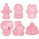 thumbnail image 1 of cortadores de galletas de circo, moldes de fondant de circo, moldes de plástico, utensilios de cocina para hornear, 1 of 7