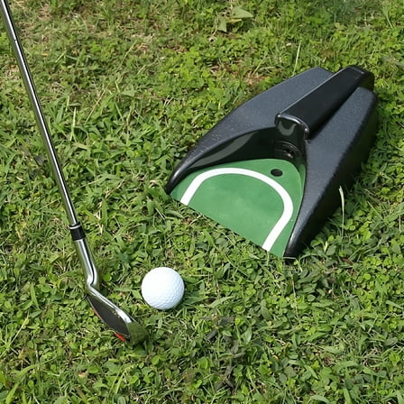 BESTSKY Golf Automatic Putting Cup Golf Return Device Golf Training Device Golf Putting Auto Return Ball Golfers Putter for Play Practise Training