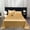 Gold, variant on Byujiro 3-Piece Cooling Satin Sheet Set Ice Silk Flat Sheet & Pillowcase Silky Smooth Bedding, Wrinkle Resistant, Machine Washable