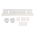 thumbnail image 2 of Hair Extension Hanger, Acrylic Lightweight Display Holder With Dual Locking Suction Cups, Space Saving Design, Wide Application, 2 of 8
