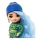 thumbnail image 3 of Muñeca Barbie EXTRA Minis Conjunto Verde con Emojis, 3 of 4