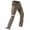 #01Light Brown, variant on Men's-Hiking-Pants Convertible Quick-Dry Water-Resistant Lightweight Zip-Off Outdoor with 5 Deep Pockets Gray S