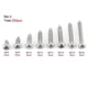 thumbnail image 3 of Stainless Steel 304 Self tapping Screws for Woodworking Plastic (Pan head), 3 of 3