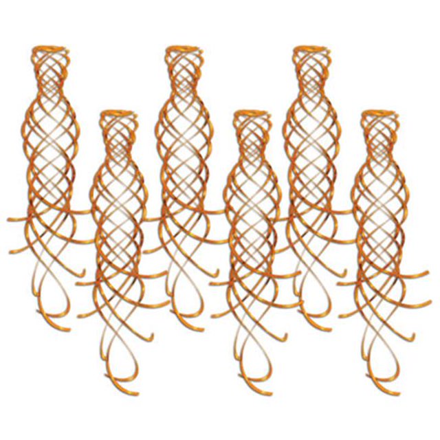 Tourbillons Chatoyants&44; Orange - Pack de 6