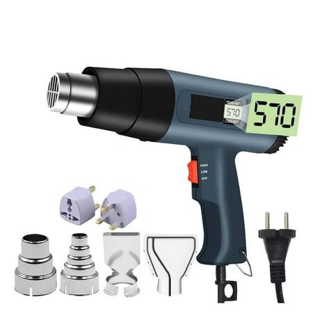 

2000W 220V Heat Gun Dryer Welded Shrink Pack Temperature Regulator