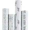 thumbnail image 4 of Gift Wrapping Paper Roll 58" x 23", Printed Gift Wrap, Easy Cut & Fold, Durable Paper for Birthday, Holiday, Party and DIY Crafts,4 Rolls, 4 of 7