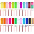 thumbnail image 3 of 24 Pieces Dance Ribbons Streamers Rhythmic Gymnastics Ribbon Wands Artistic Dancing, Baton Twirling, 24 Colors, 3 of 7