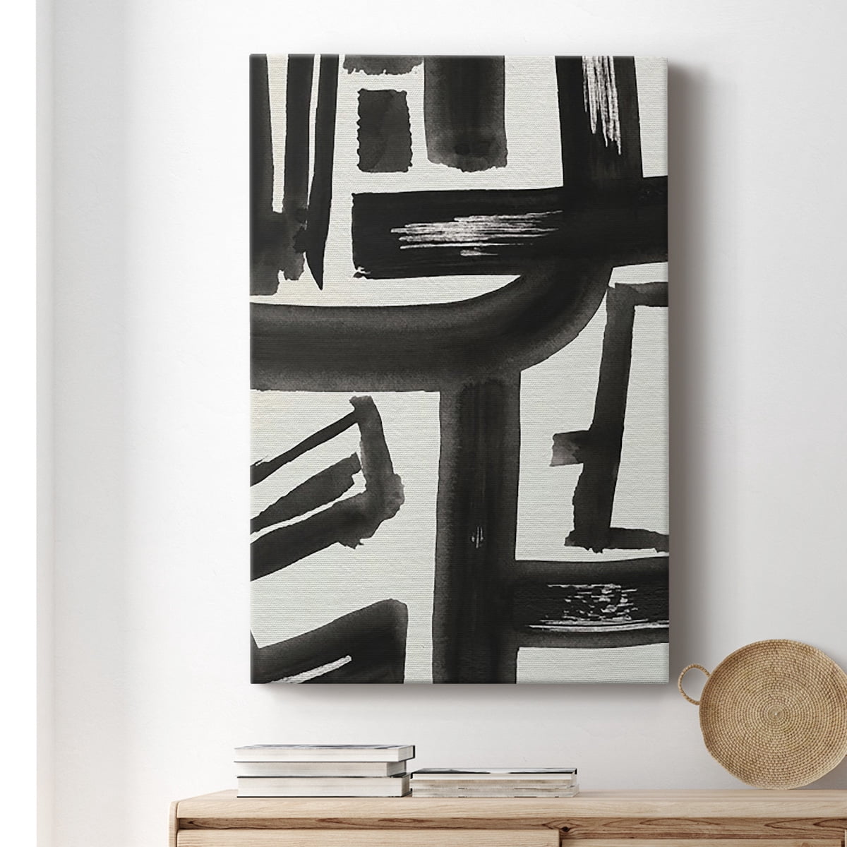 Inkwell Intersect II Premium Gallery Wrapped Canvas - Ready to Hang