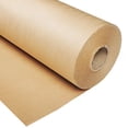 thumbnail image 2 of Rollo de papel kraft marrón de pulpa de madera cruda de alta resistencia, rollo de papel de embalaje amortiguador, rollo de papel kraft blanco y negro a prueba de humedad, 2 of 5