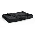 thumbnail image 5 of IR Imperial Rooms 3-Piece California King Quilt Set Chevron Microfiber Bedspread with 2 Pillow Shams, Black, All-Season, Washable, Lightweight & Cozy, 5 of 18
