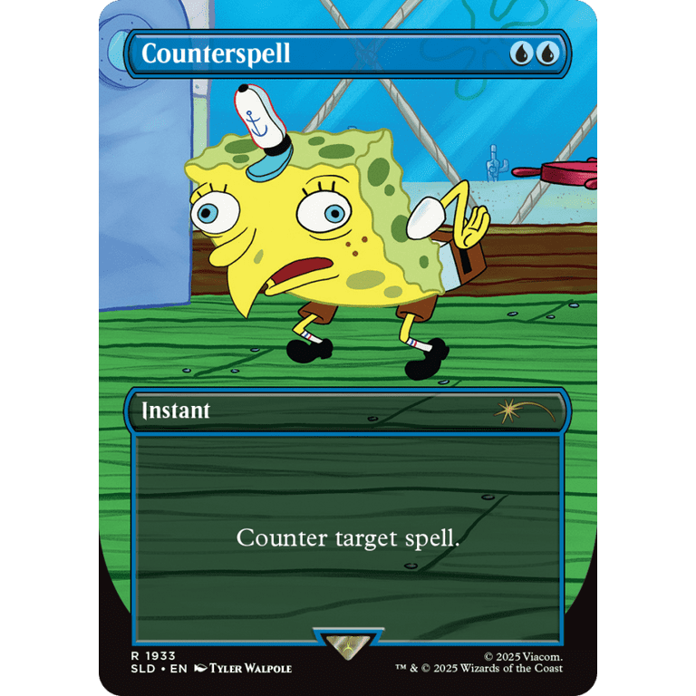 バーゲンで Magic SquarePants SpongeBob x Lair Secret Gathering the マジック：ザ・ギャザリング