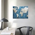 thumbnail image 3 of Nawypu  Vintage Abstract World Map Design Decorative Wall Hangings, multi-color, Gallery Wrapped Canvas, 3 of 4