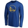 thumbnail image 2 of Men's Stephen Curry Royal Golden State Warriors Playmaker Name & Number Long Sleeve T-Shirt, 2 of 3