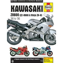 Kawasaki ZX600, ZZ-R600 & Ninja ZX-6 (90-06) Haynes Repair Manual ^