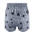 thumbnail image 4 of Womens Summer Shorts Casual Star Stripes Printed Drawstring Shorts Pocket Ladies Loose Summer Sports Shorts, 4 of 5