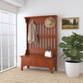 thumbnail image 2 of Homestyles Arbre de Hall Complet Homestead en Chêne Cottage, 2 of 6