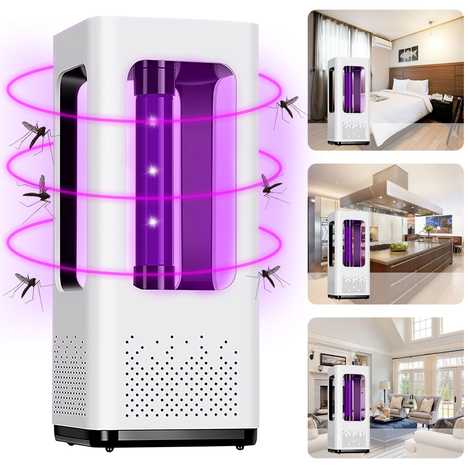 TSV Mosquito Killer Lamp, Mosquito Bug Zapper, Indoor Fly Insect Trap