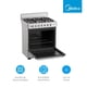 thumbnail image 3 of Estufa Midea 30 Pulgadas Silver Copete, 3 of 4