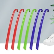 1pc Extra Long Handled Plastic Shoe Horn Remover Disability Mobility Aid Flexible Stick